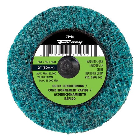 Forney Surface Prep Pad, 2 in Fine Grit 71916